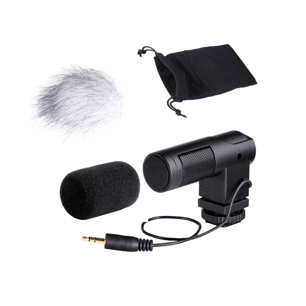 

BOYA BY-V01 Stereo X/Y Mini Condenser Microphone for Canon Nikon Pentax Sony DSLR Camcorder