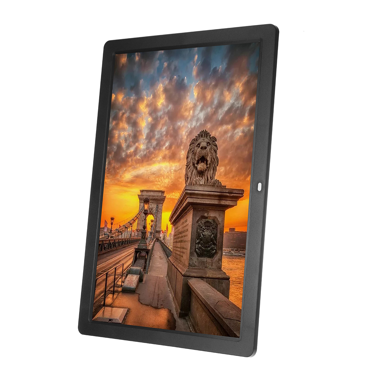 Find 17 Inch 1440x900P 16 9 HD Touch Screen Digital Photo Frame Audio Video Player Support MP3 WMA MPEG4 Format with Remote Control for Sale on Gipsybee.com with cryptocurrencies