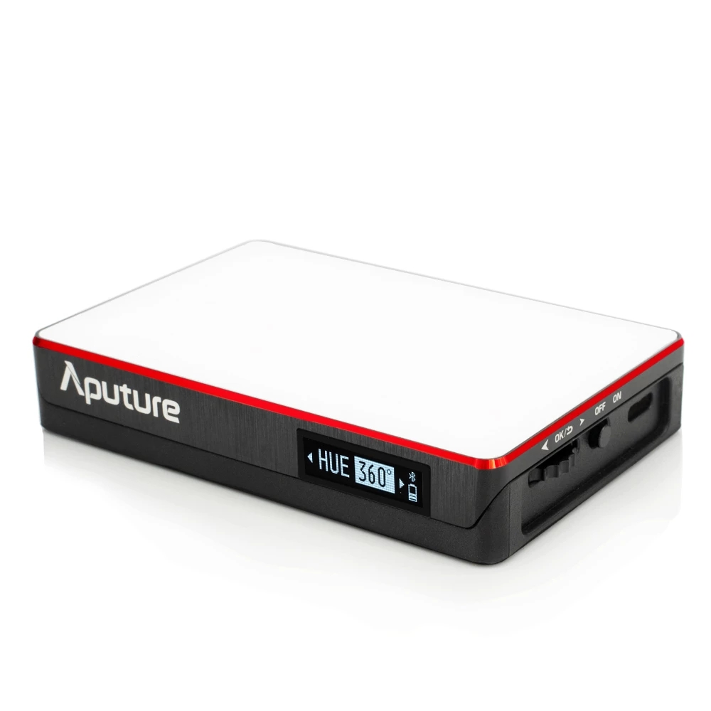 De Aputure AL-MC Borsa RGB LED Luce video 3200k-6500k wireless selettore colore di luce 