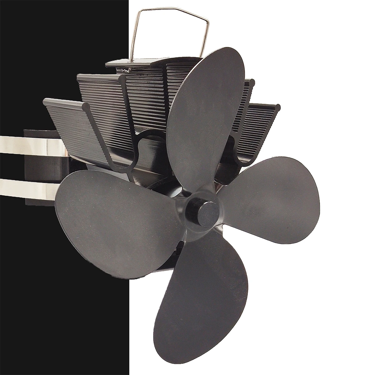 Find Powered Stove Fan 4 Blade Wood Stove Fans Aluminium Silent Eco Friendly for Wood Log Burner Fireplace for Sale on Gipsybee.com