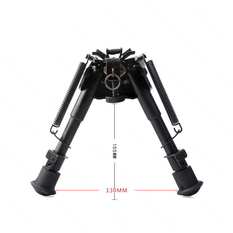 6-9 Inches Pendulum Head Swing Tactical Bipod Adjustable Spring Sling Notch Leg Stud Mount 16