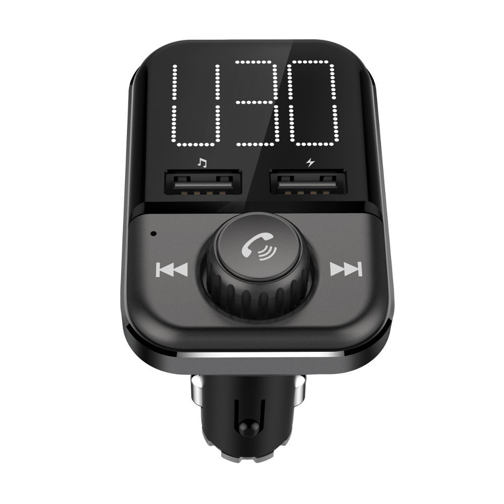 

Quelima BT72 Color Screen bluetooth MP3 Car FM Transmitter Car bluetooth QC3.0 Fast Charge Handsfree