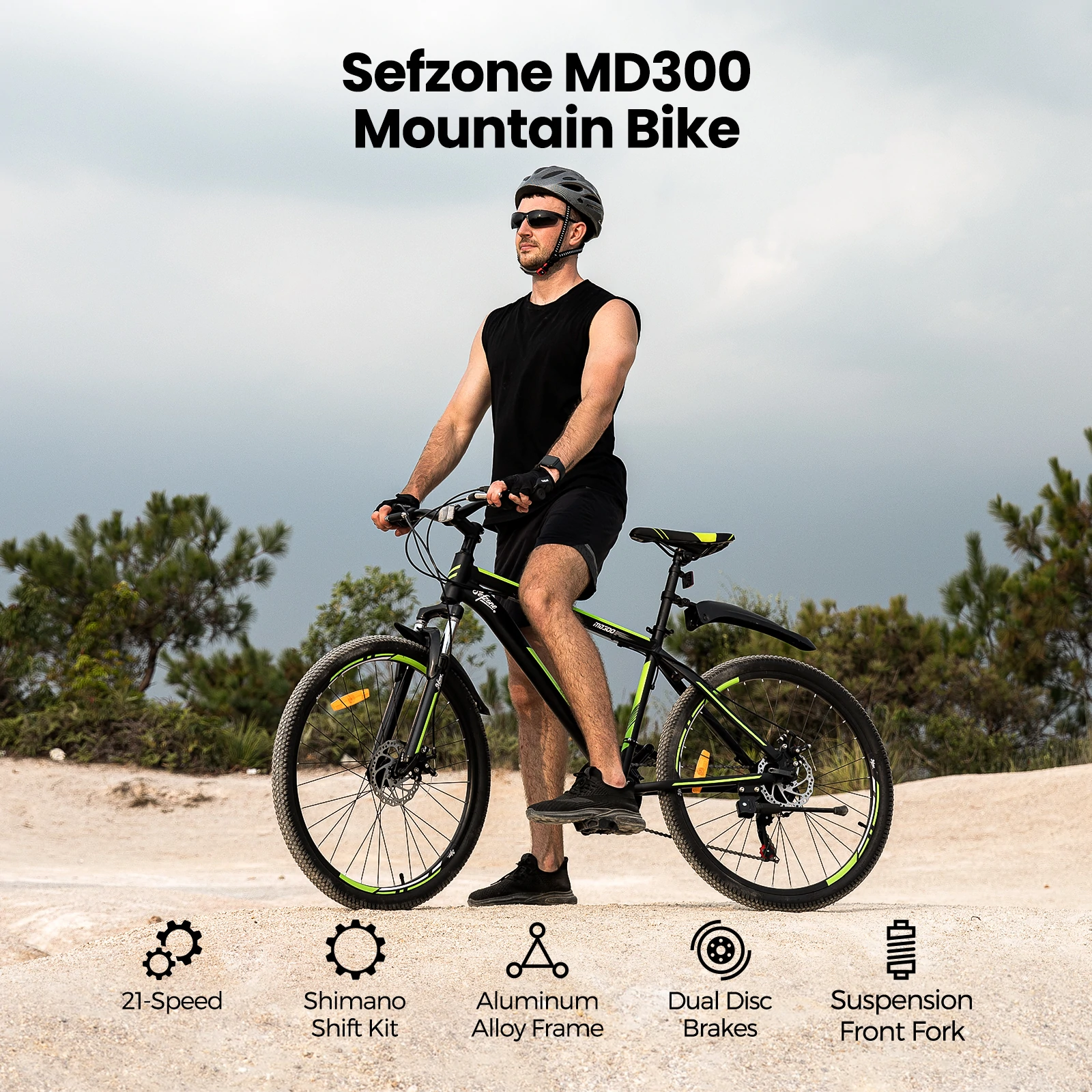 Sefzone MD300 – un vélo adulte pour le prix d'un vélo enfant