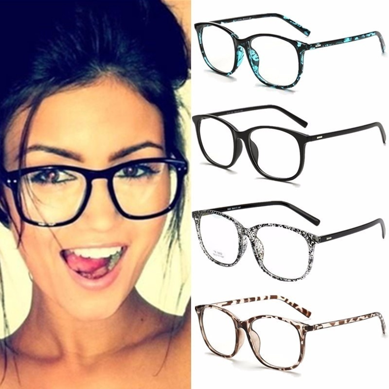 

Unisex Style Large Square frame Glasses Eyeglasses