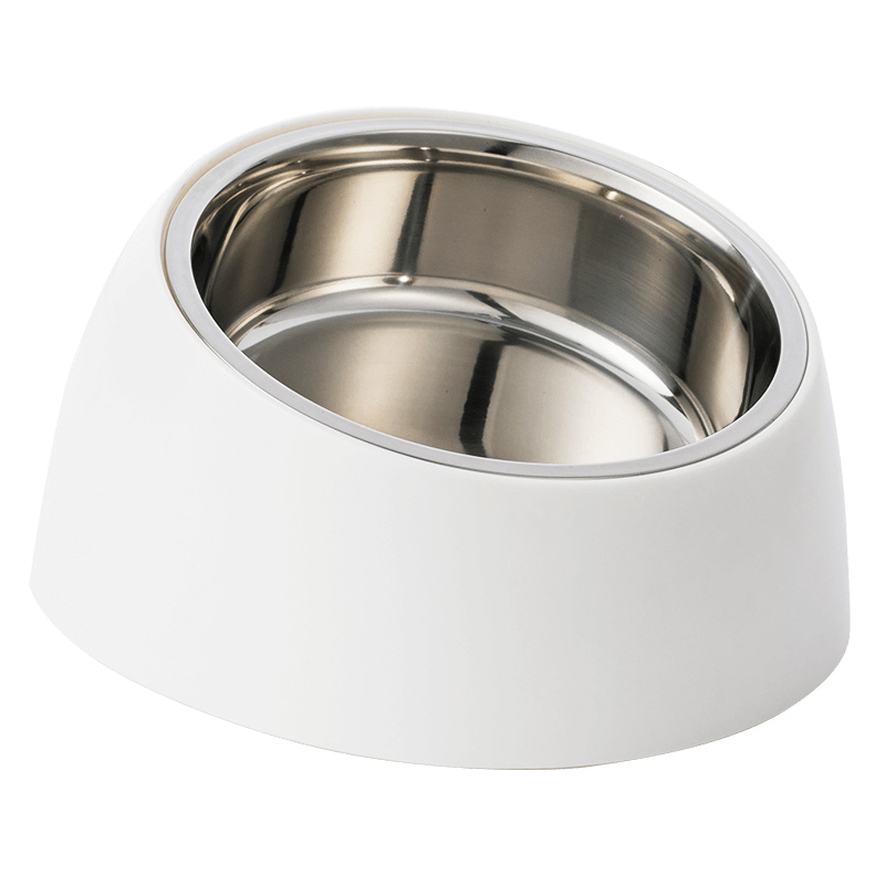 

Jordan&Judy JJ-PE0022 Pet Tilt Stainless Steel Bowl Dog Food and Water Feeder With Base From Xioami Youpin