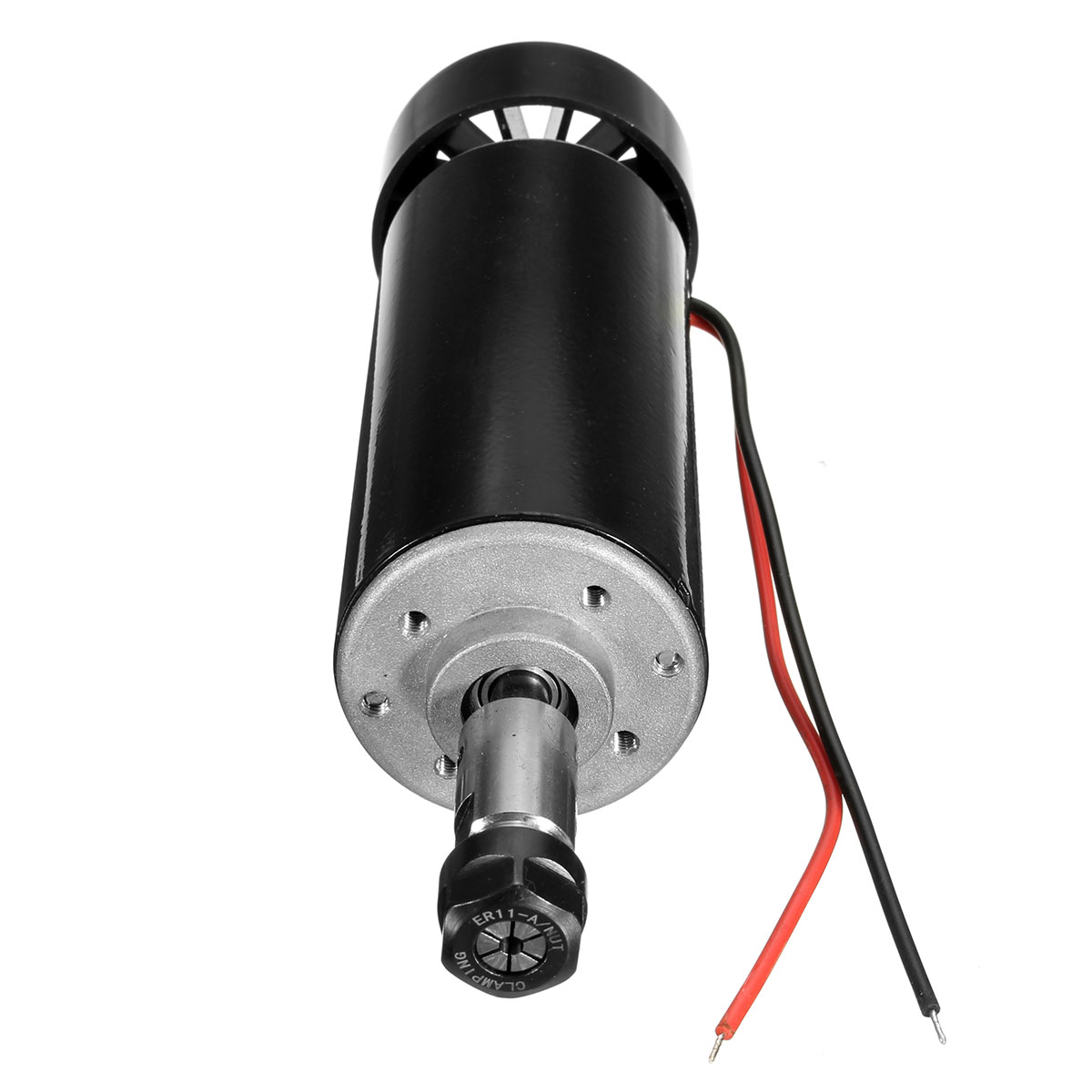ER11 500W Brushed Spindle Motor，12000 RPM High Speed Brushed PCB Spindle Motor DIY Engraver Accessories，for Solid Wood PCB Carving Drilling 