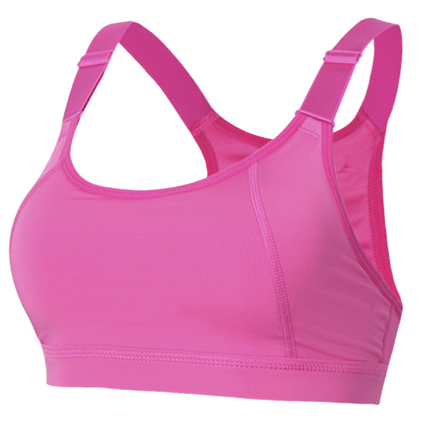

Wireless Shakeproof Push Up Stretchy Work Out Racerback Padded Sports Gym Bra