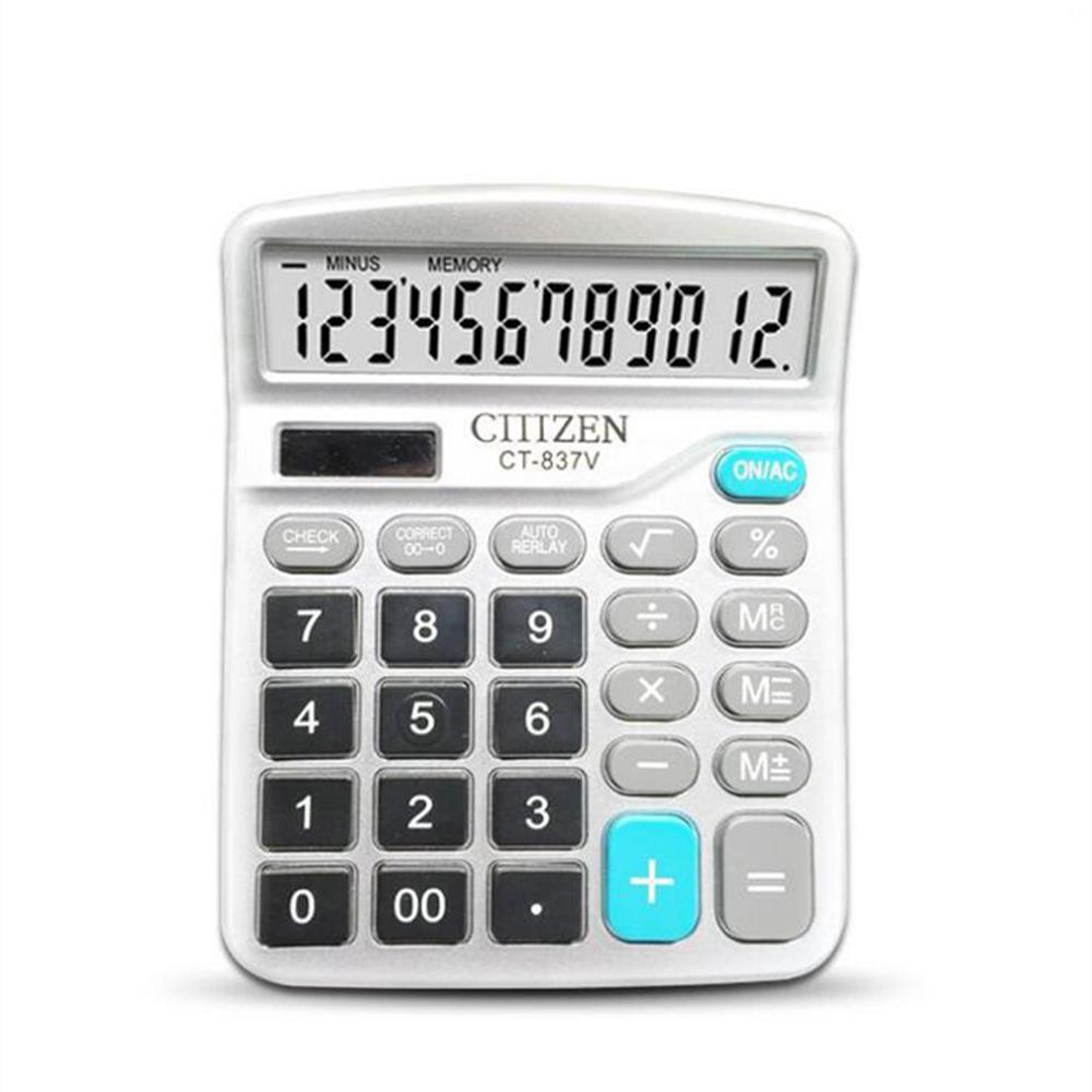 Gtttzen Finance Calculator 12 Digits Solar And Coin Battery Power Desktop Deli Office Stationery Buy At The Price Of 7 94 In Banggood Com Imall Com