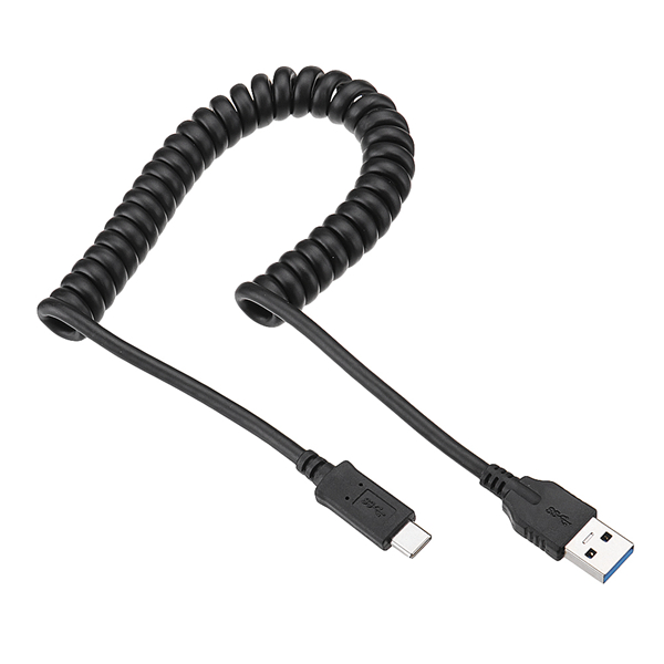 

Bakeey 3A Retractable Spring USB3.0 Fast Charging Data Cable 1.5M For Xiaomi Pocophone F1 Oneplus 6T