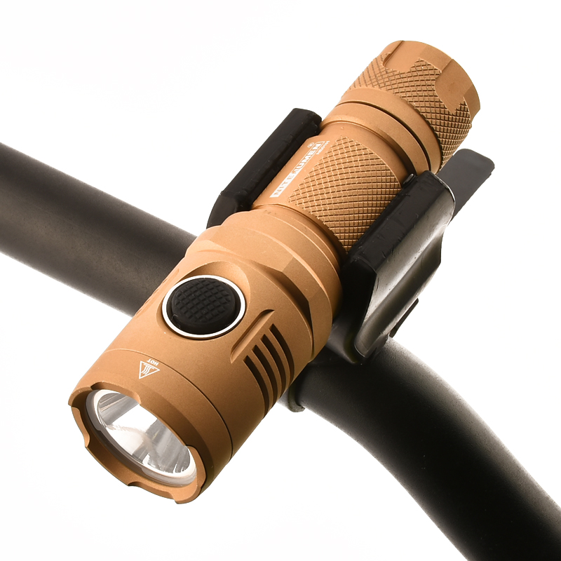 

Nitenumen NE01-H 2 U2 1000LM 5Modes USB Rechargeable Long-range Searching EDC LED Flashlight Bicycle Front Light