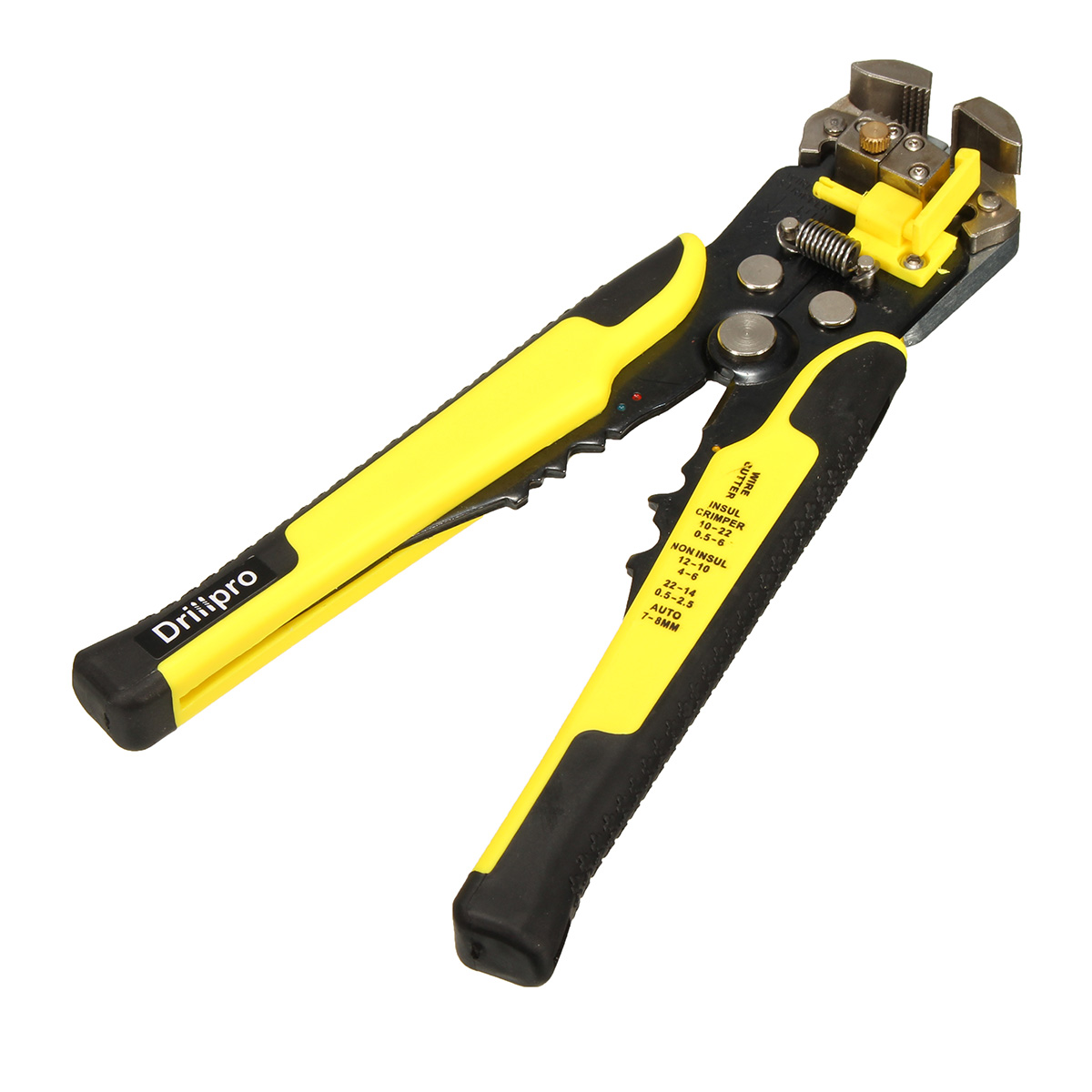 

Drillpro Multifunctional Ratchet Crimping Tool Wire Strippers Terminals Pliers