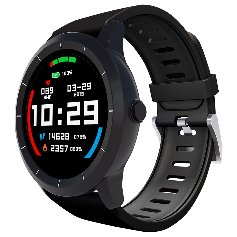 

Bakeey Watch4 IPS Цветной экран IP68 Пользовательский циферблат 30Days Батарея Life Сердце Оцените Smart Watch