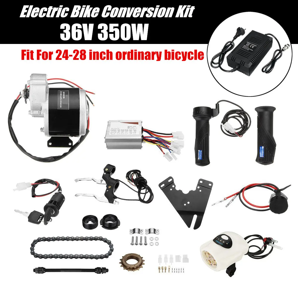 Electric bike conversion kit 36v 350w