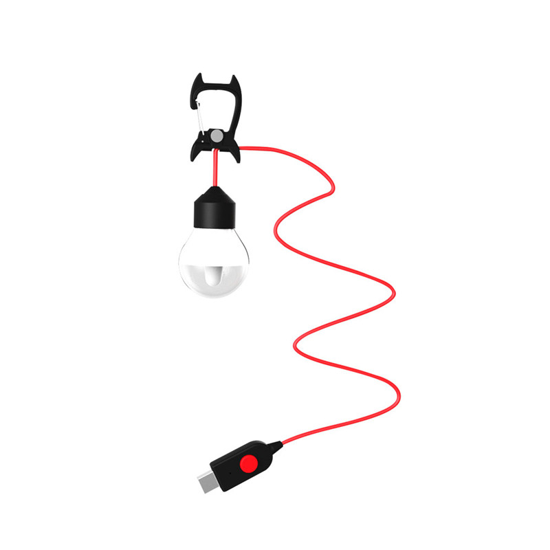 

Открытый Кемпинг Палатка Подвесной Светильник IPX4 Водонепроницаемы Аварийный USB Лампа Фонарь