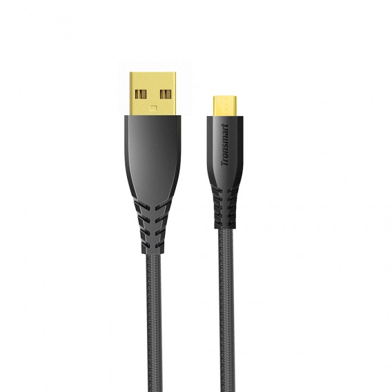 

Tronsmart MUPP1 3,3-футовый кабель премиум-класса Micro USB 3-футовый кабель для передачи данных и зарядки