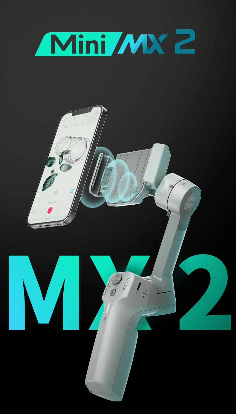 MOZA MINI MX 2 3-Axis AI Smart Gimbal 5