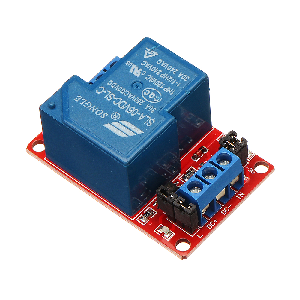 

BESTEP 1 Channel 5V Relay Module 30A With Optocoupler Isolation Support High And Low Level Trigger For Arduino