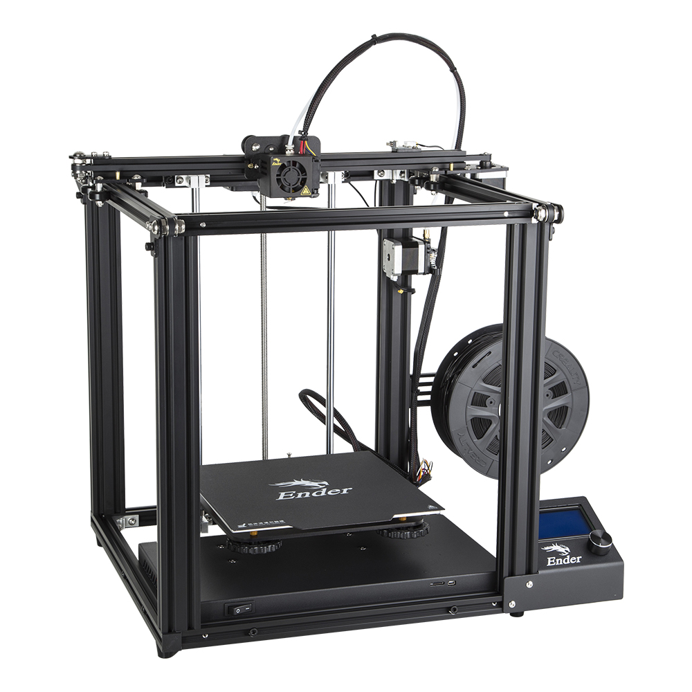 

Creality 3D® Ender-5 DIY 3D-принтер Набор 220 * 220 * 300 мм Размер печати с печатью резюме Двойная ось Y Мотор Soft Маг