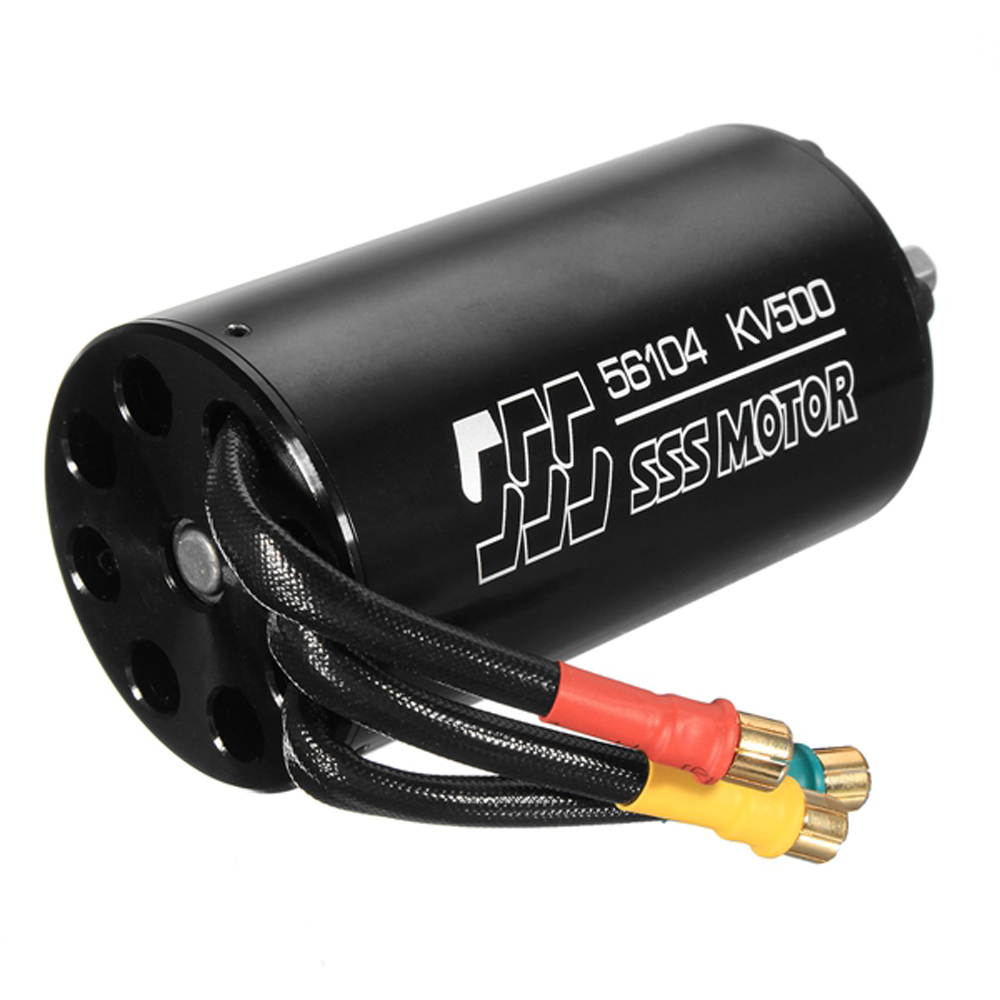 

SSS 56104 / 500KV Brushless Motor Senza Spazzole 6 Poles W/O Water Cooling Per RC Marino 1000R/min Rotating Speed