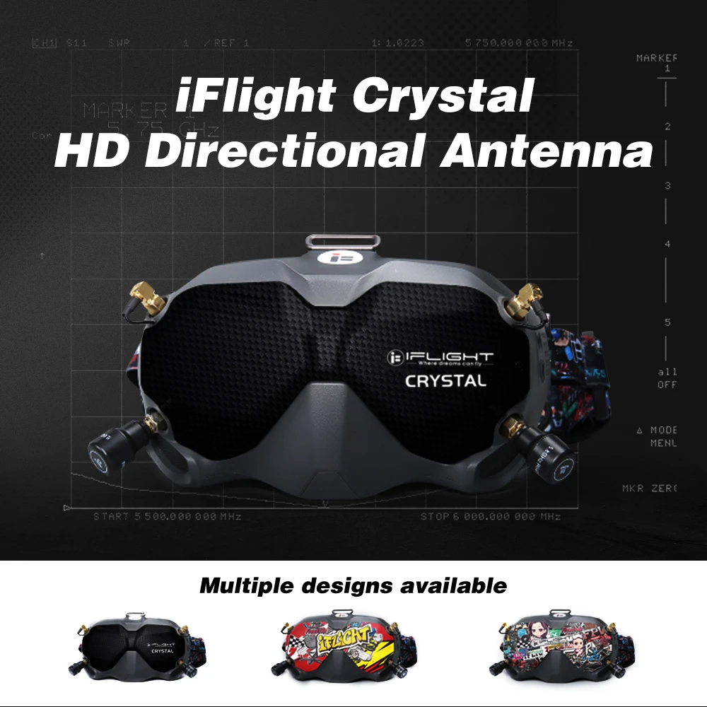 iFlight Crystal HD Patch Antenna Combo