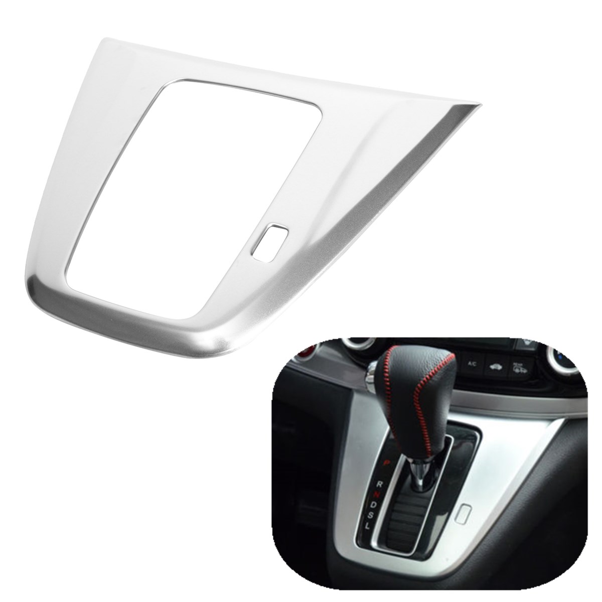 

ABS Chrome Matte Gear Shift Panel Trim Frame Cover for Honda CR-V CRV 2012-2016
