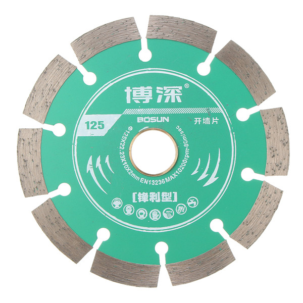 

125mm Alloy Saw Blade Wheel Cutting Diac For Concrete Marble Masonry and Tile