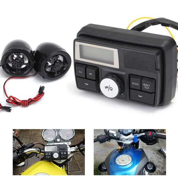 

мотоцикл Ручная аудиосистема USB SD FM Радио Стерео Усилитель Динамик MP3