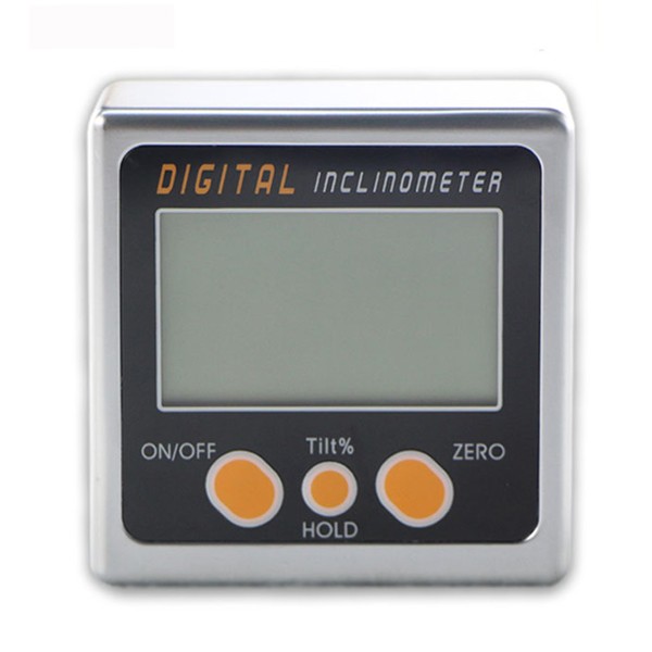 

0-360° Digital Inclinometer Mini Bevel Box Angle Gauge Protractor Level Tool with Magnetic Base