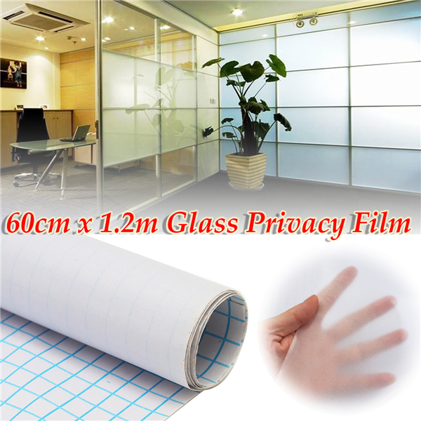 

60cm 1.2M Frosted Window Tint Glass Privacy PVC Film For Home Office
