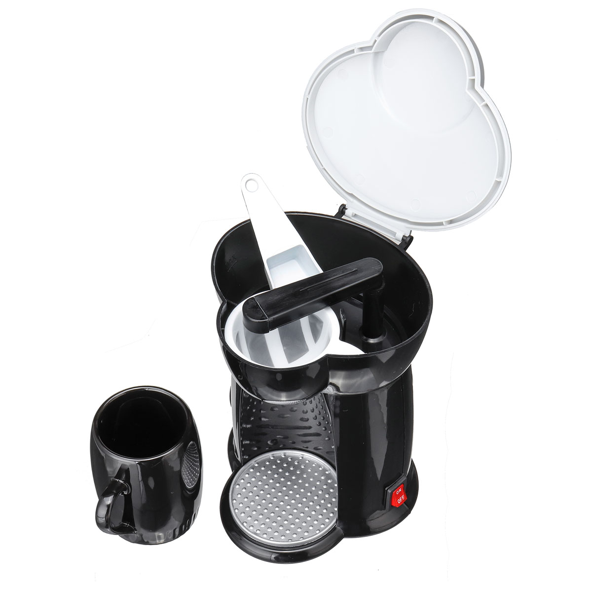 300W Mini Single Cup Drip Coffee Machine Makers Electric Automatic Espresso Machine 19