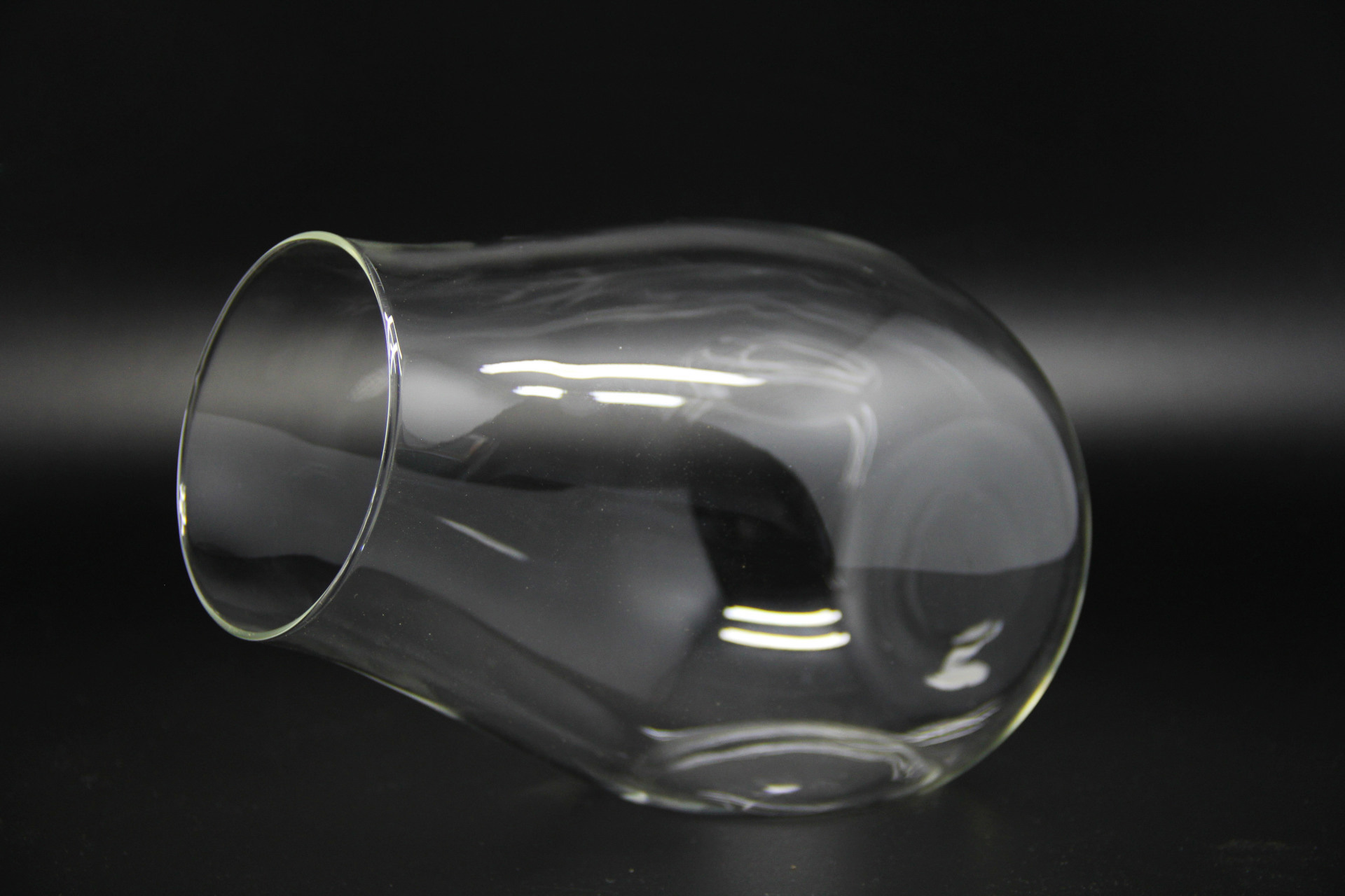 connon shape glass bottle