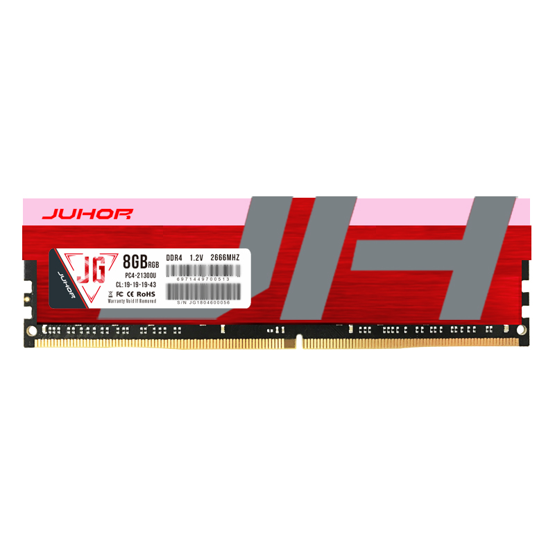 

Juhor DDR4 8 ГБ 3000 МГц 1.2 В 288 Pin RAM Памяти Компьютера Для Настольных ПК Компьютер
