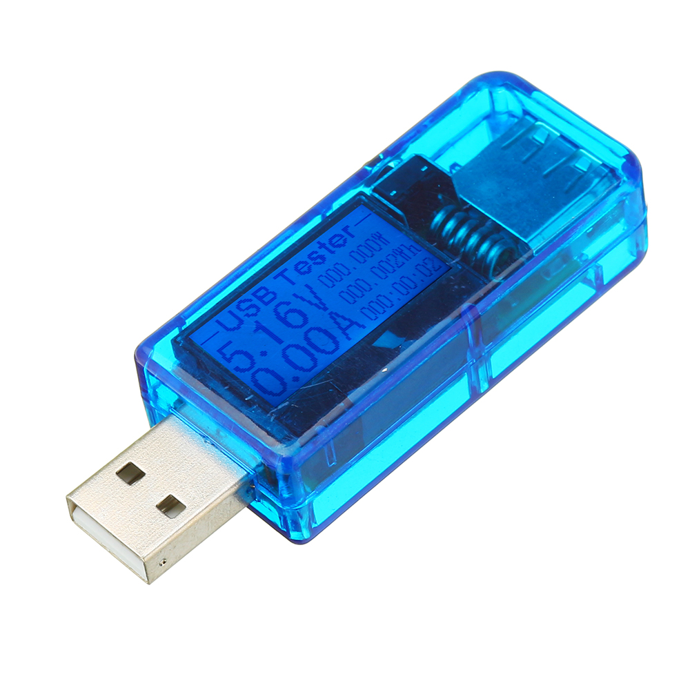 

5pcs 12 in 1 Blue USB Tester DC Digital Voltmeter Amperemeter Voltagecurrent Meter Ammeter Detector Power Bank Charger Indicator