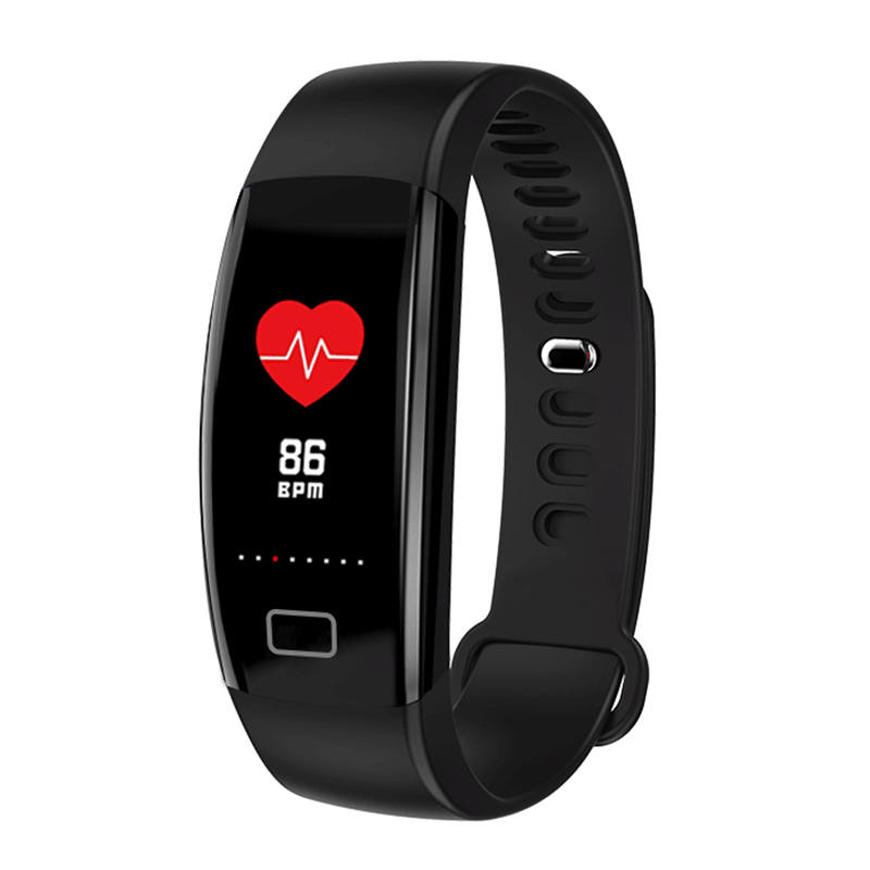 

Bakeey F64HR Heart Rate Blood Pressure Sleep IP68 Multi-sport Fitness Tracker Weather Smart Watch