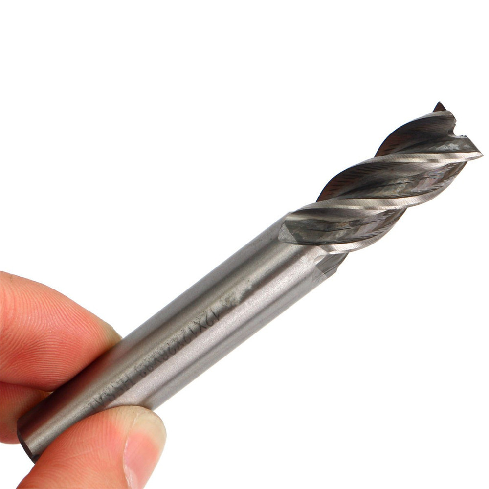 Straight Shank 4 Flute End Mill Cutter CNC Tool