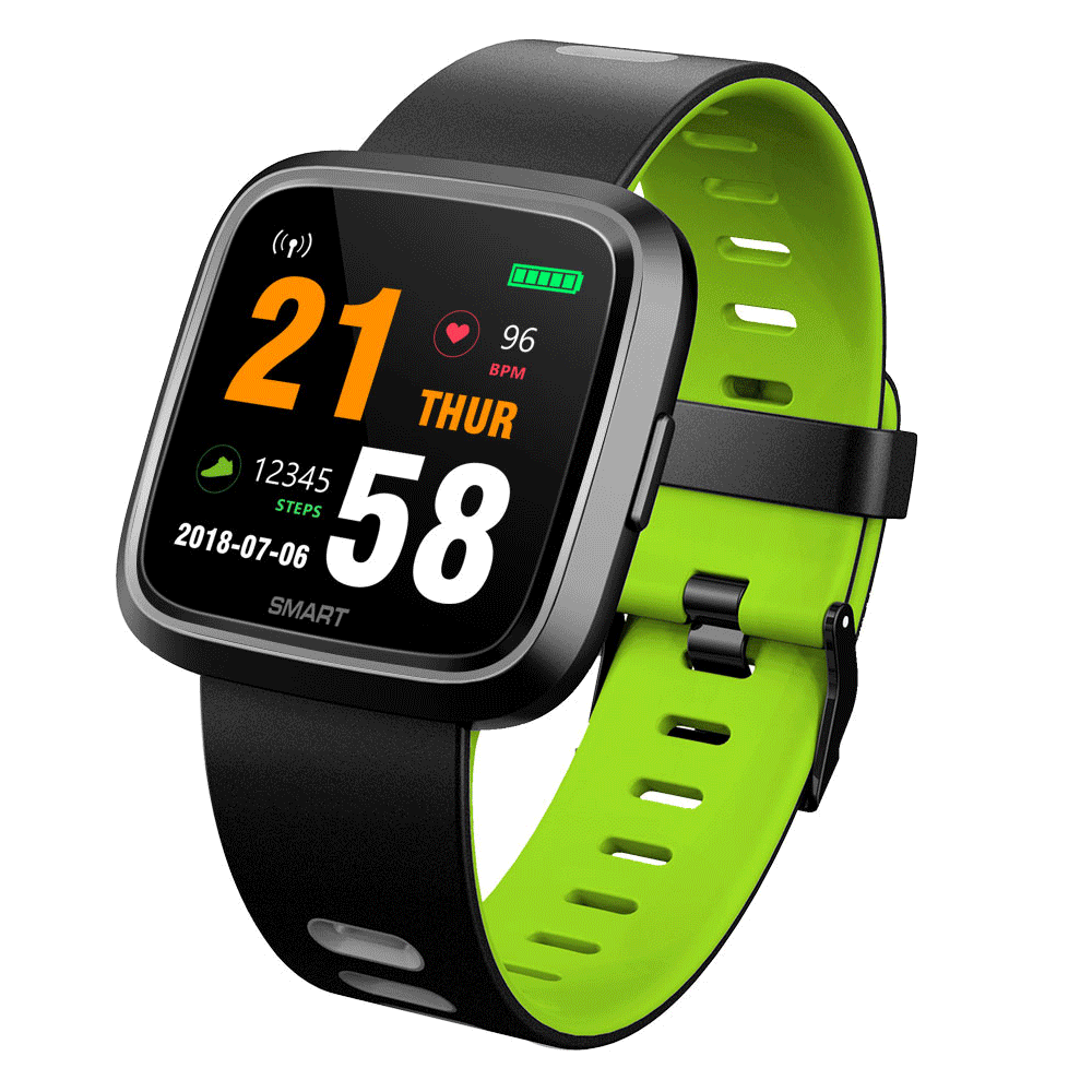 

Bakeey F5 1.3inch Цвет Большой экран Сердце Оценить артериальное давление Фитнес Yoga Спорт Smart Watch