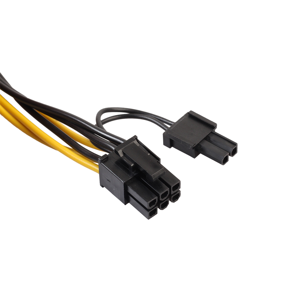 Find REXLIS 8pin Female to Dual 8pin 6 2 Male Power Supply Adapter Cable 30cm Graphics Card Splitter Cable for PCI E Graphics Card for Sale on Gipsybee.com with cryptocurrencies