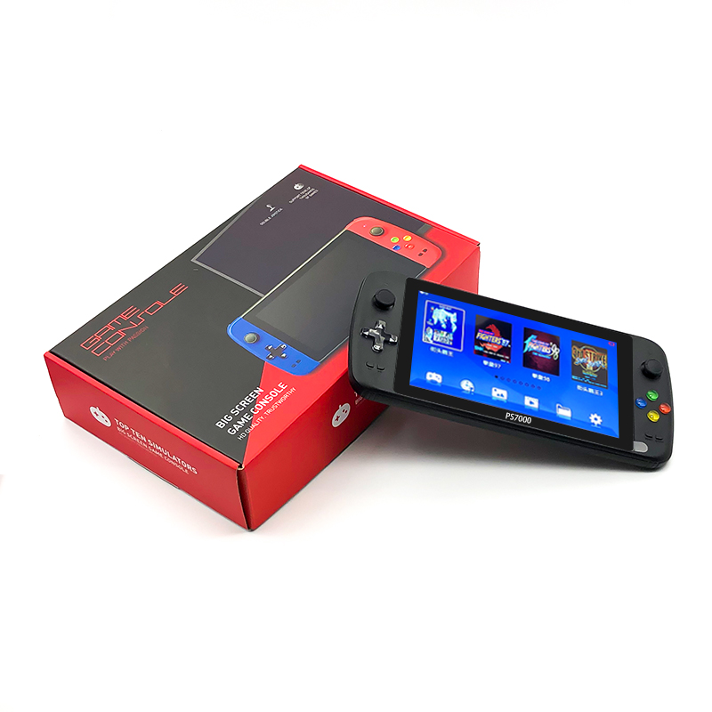 Find PS7000 32GB 64GB 10000 Games 128 Bit 7 inch HD Retro Handheld Game Console Support PS NEOGEO N64 SFC GBA MD Arcade Game Player with Wired Gamepad for Sale on Gipsybee.com with cryptocurrencies