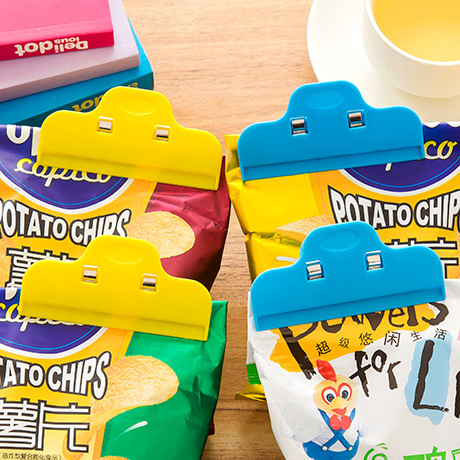 

4Pcs/1Set Plastic Strong Sealing Clips Food Bag Snack