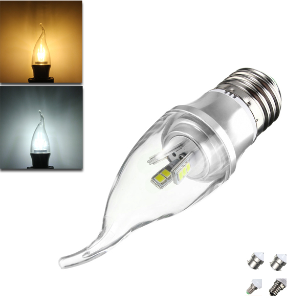 

E27 e14 e12 b22 b15 3w LED чистый белый теплый белый 15 СМД 2835 LED свеча свет лампы AC85-265V лампы