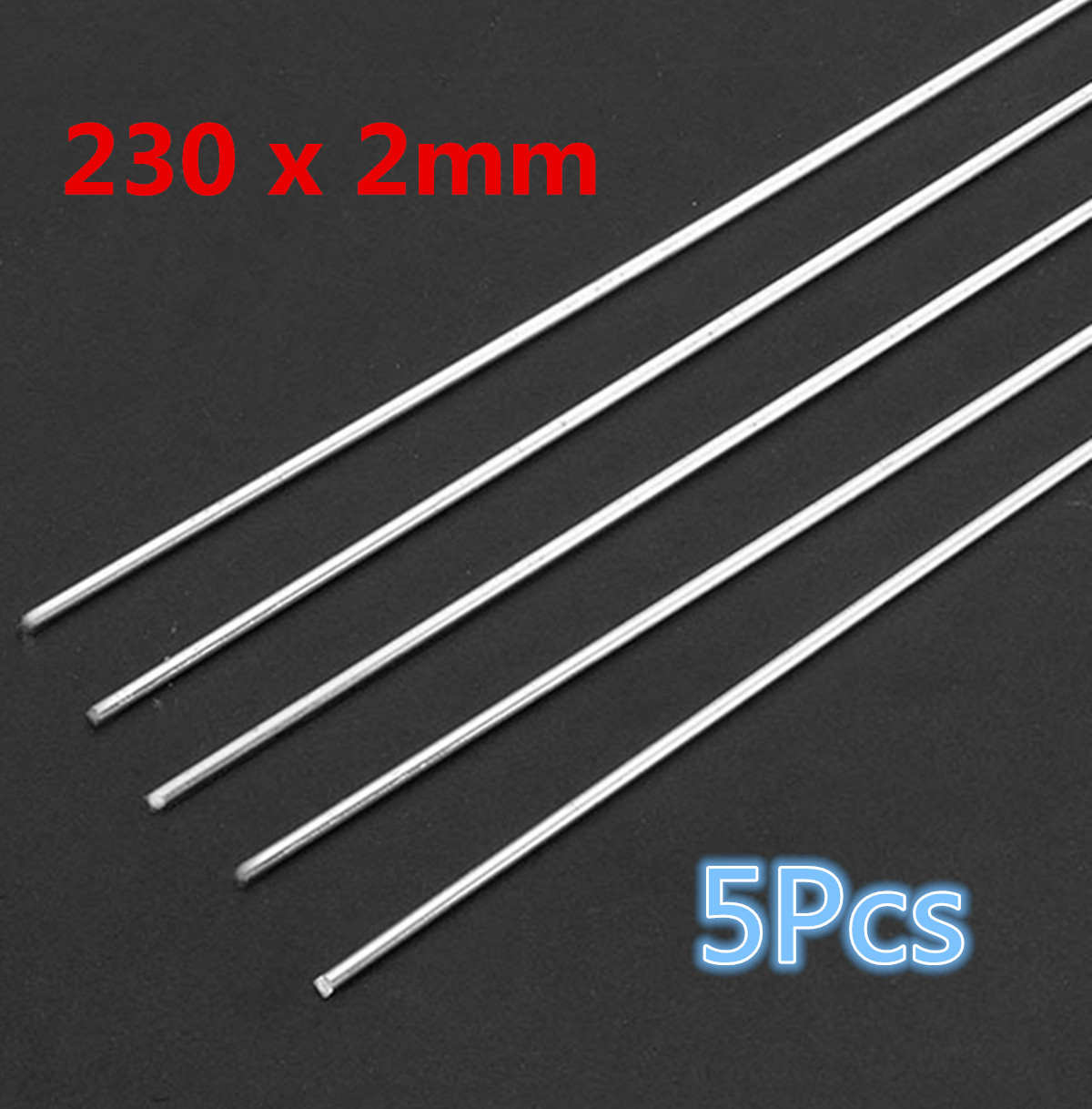 Find 5Pcs 230x2mm Low Temp Aluminum Repair Rods For Aluminum/Gas/Argon Arc Welding for Sale on Gipsybee.com with cryptocurrencies