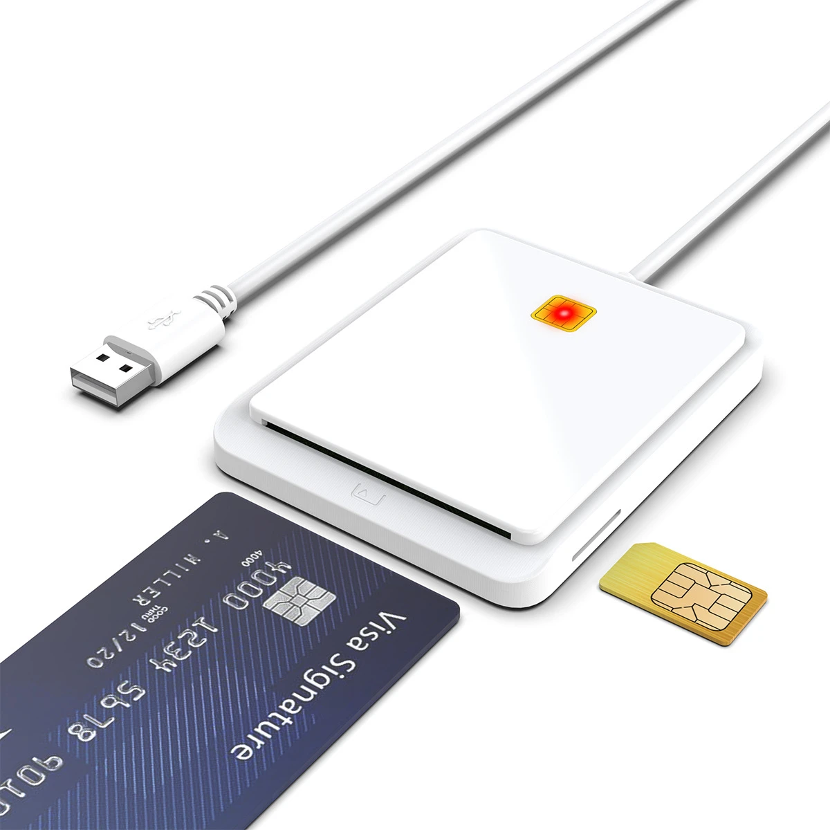 Find Rocketek CR317 Multi function Smart Card Sim Card Reader ABS USB2 0 Card Reader for Mac OS Windows for Sale on Gipsybee.com