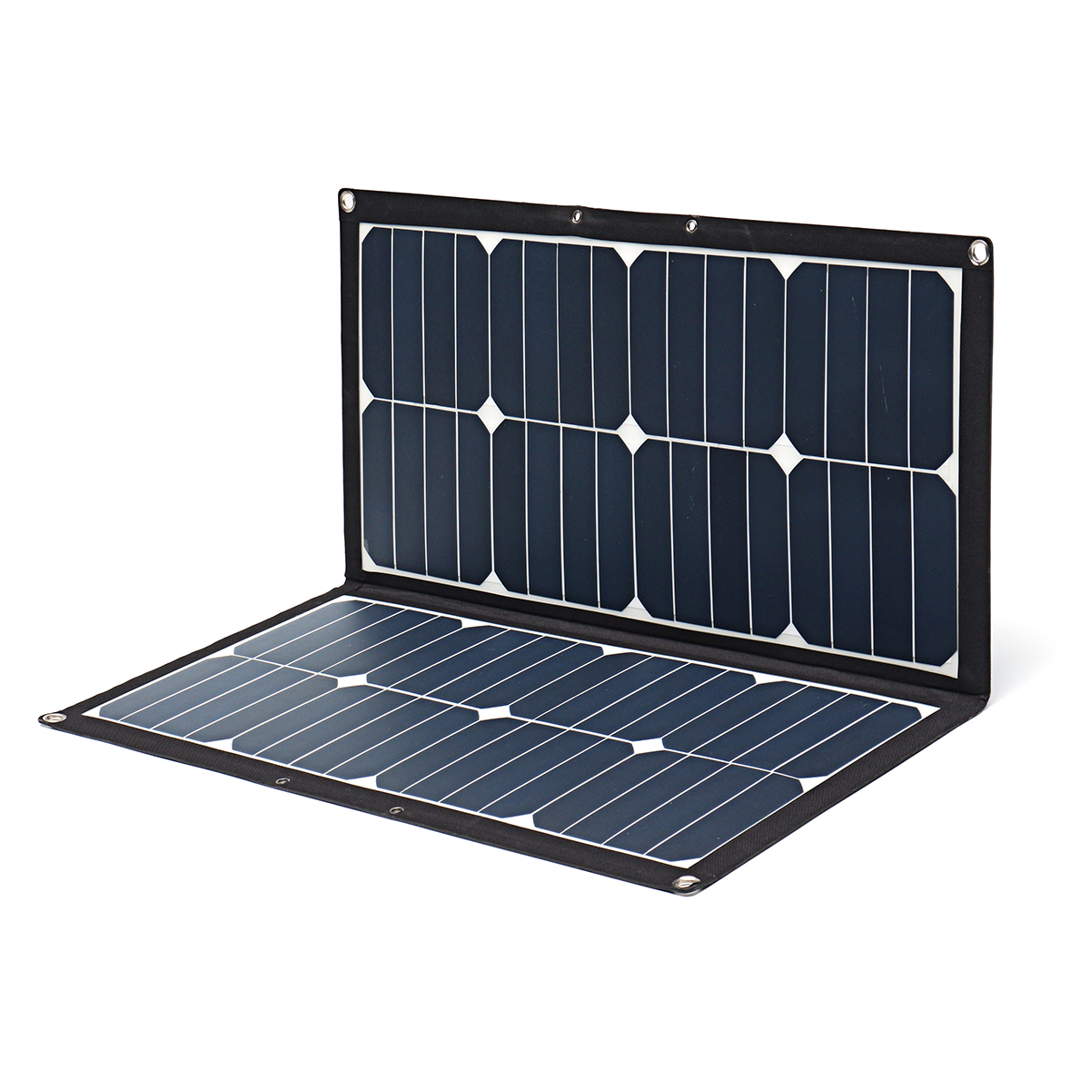 

5V/18V 55W 3.1V/2.1A USB Interface Solar Folding Bag Portable Photovoltaic Power Solar Panel Package