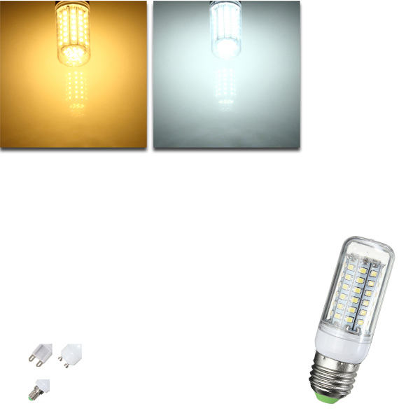 

E27/E14/G9/GU10/B22 5W 2835 SMD LED Corn Bulb Warm/White 220V Home Lamp