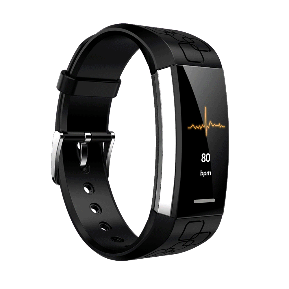 

Bakeey MJ02 Weather Display Color Screen Wristband ECG+PPG Heart Rate and Blood Pressure Monitor Smart Watch