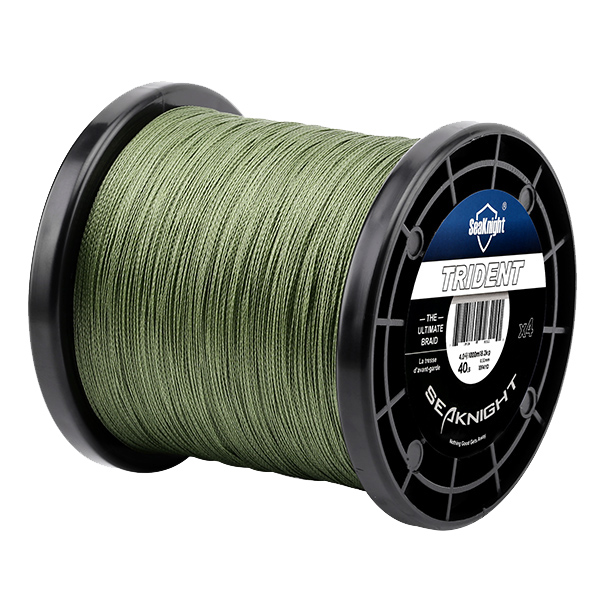 

SeaKnigt TRIDENT 1000M 15-60LB PE Braided Fishing Line 4 Strands Super Power Fishing Wire
