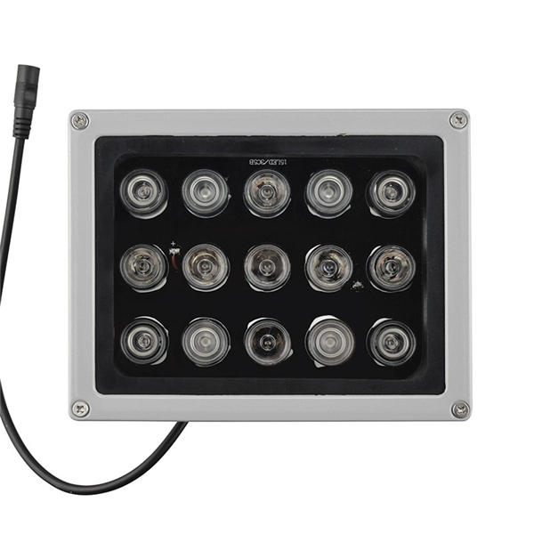 

12V 15Pcs IR Светодиоды Array Illuminator Инфракрасный Лампа IP65 850nm Водонепроницаемы Ночное видение для CCTV камера