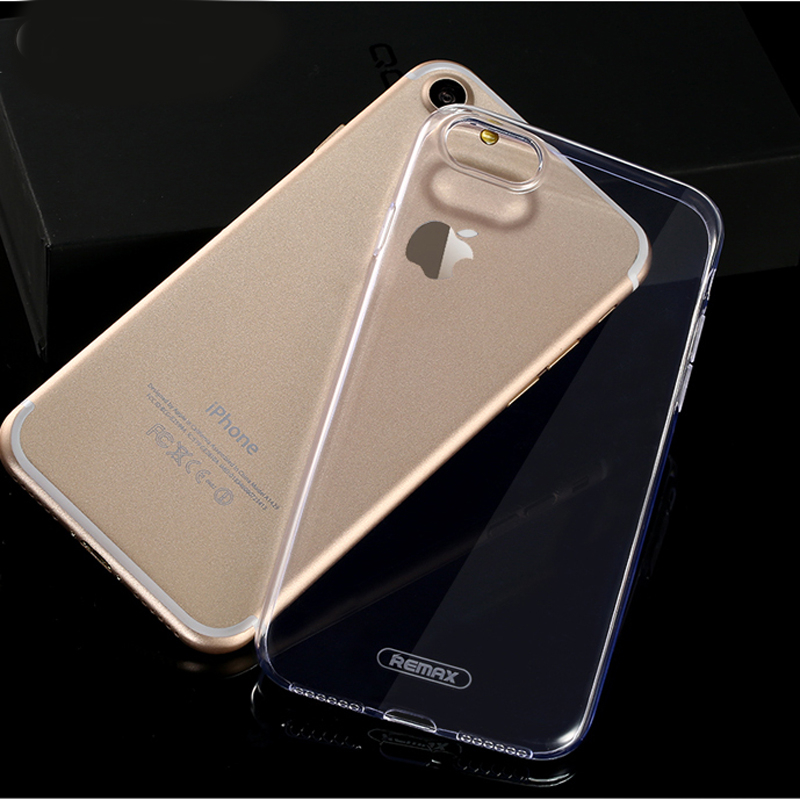 

Remax Crystal Clear Soft TPU Чехол Для iPhone 7 и iPhone 8