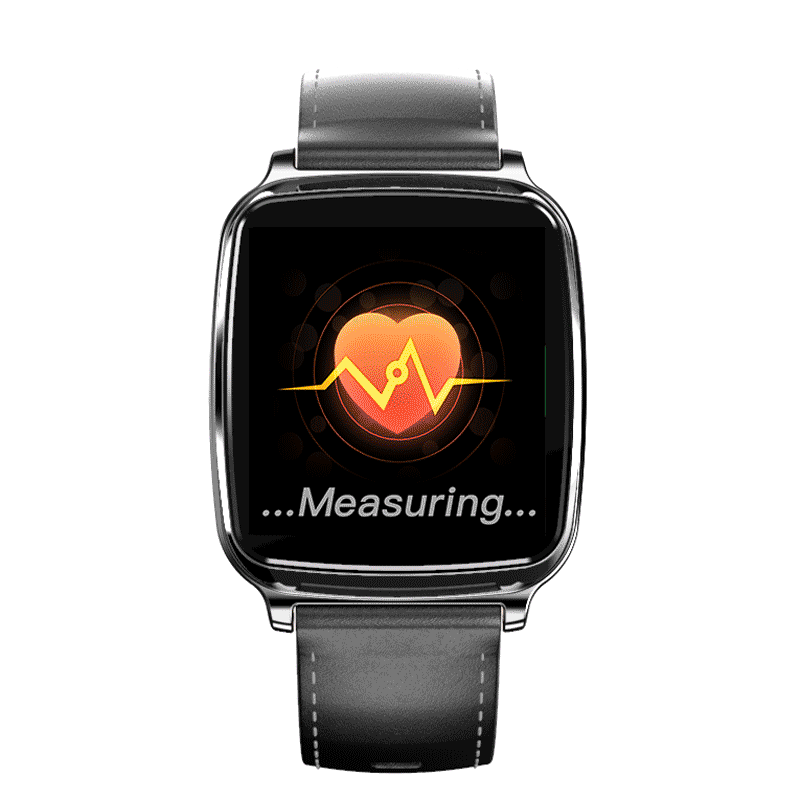 

Bakeey M8 Full Touch Screen Music Control Dynamic HR Blood Pressure Oxygen Monitor Leather Band Smart Watch