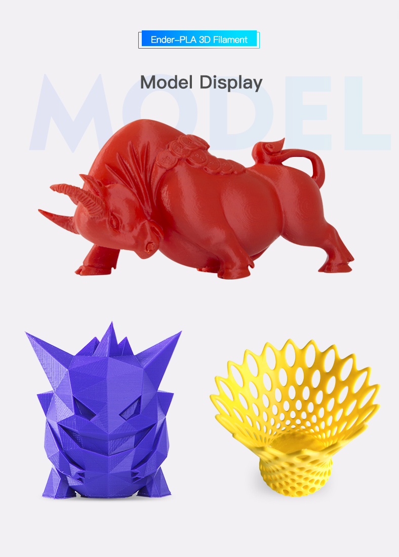 Creality 3D® Ender-PLA Filament 1.75mm 1KG/Roll 3D Printer Filament for 3D Printer Part 45